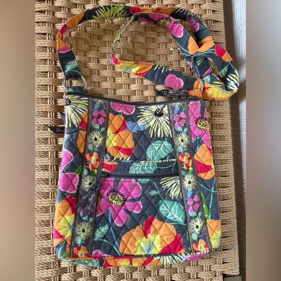 Vera Bradley Hipster Crossbody Jazzy Blooms - Picture 3 of 15